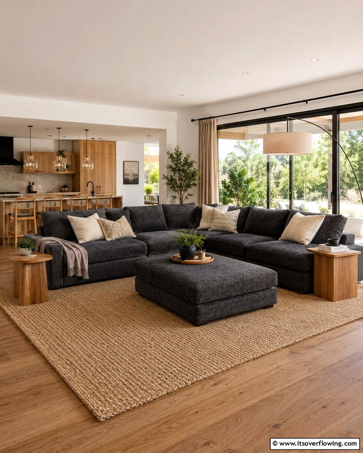 Modular Sectionals - 30 Living Room Furniture Layout Ideas for Optimal Flow