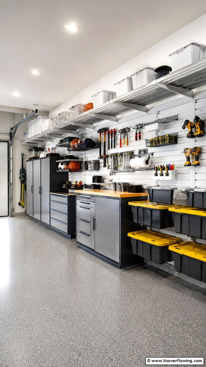 Modular Storage Systems - 30 Garage Wall Ideas for Organized, Functional Spaces