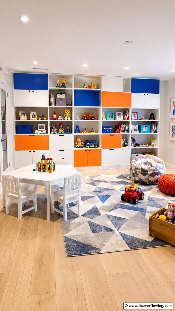 Modular Storage Units - 21 Smart Toy Storage Ideas to Declutter Kids’ Spaces Efficiently