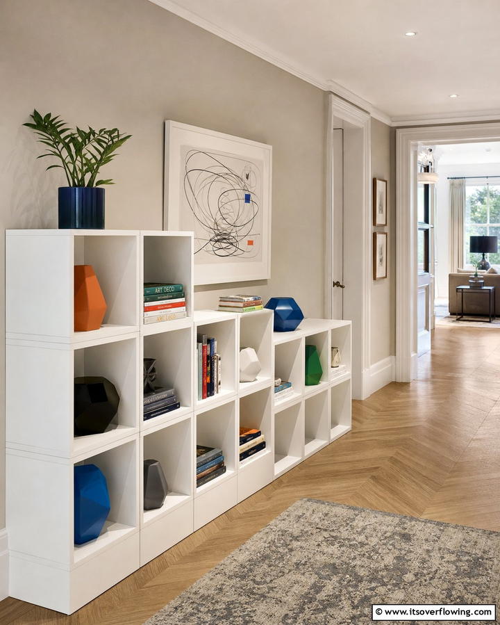 Modular Storage Units - 25 Hallway Storage Ideas to Maximize Space