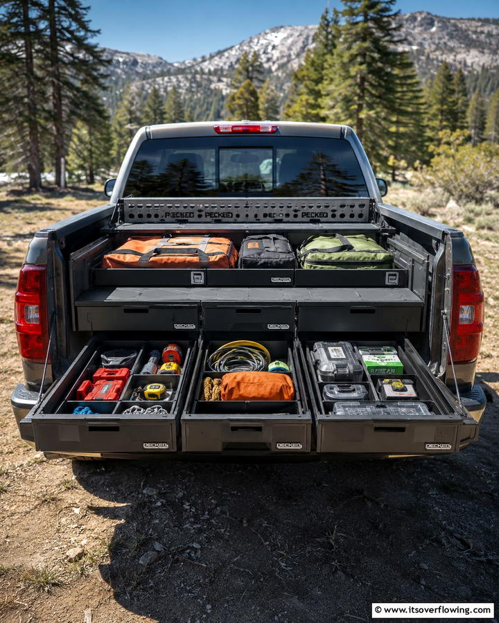 Modular Storage Units - 20 Truck Bed Storage Ideas for Organization