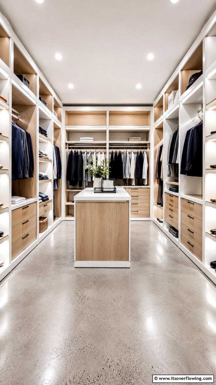 Modular Wardrobe Concepts - 21 Functional Walk-In Closet Ideas for Organized Spaces