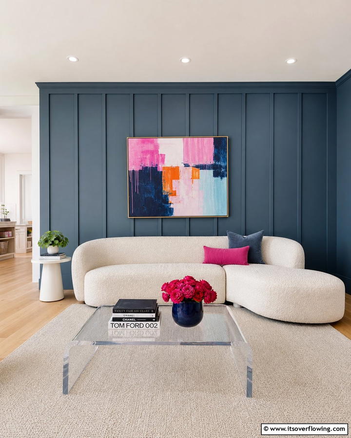 Monochromatic Board and Batten - 25 Board and Batten Wall Ideas to Elevate Your Home’s Interior