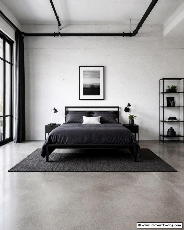 Monochromatic Color Palette - 30 Bold Brutalist Interior Design Concepts for Modern Spaces