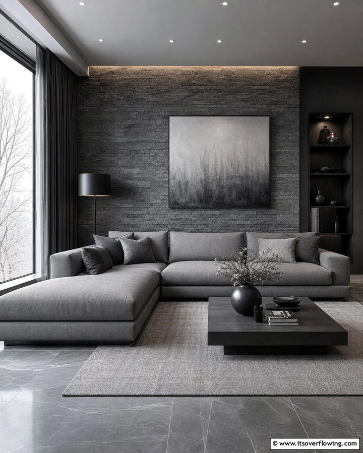 Monochromatic Color Schemes for Sophistication - 25 Luxury Living Room Ideas for a Sophisticated Look