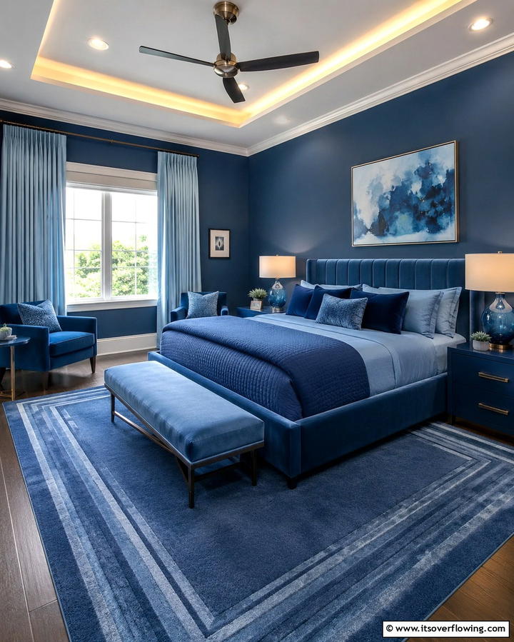Monochromatic Magic - 25 Colorful Bedroom Ideas to Brighten Your Space