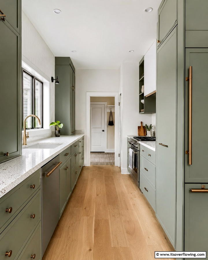 Monochromatic Themes - 30 Parallel Modular Kitchen Designs for Efficient Cooking