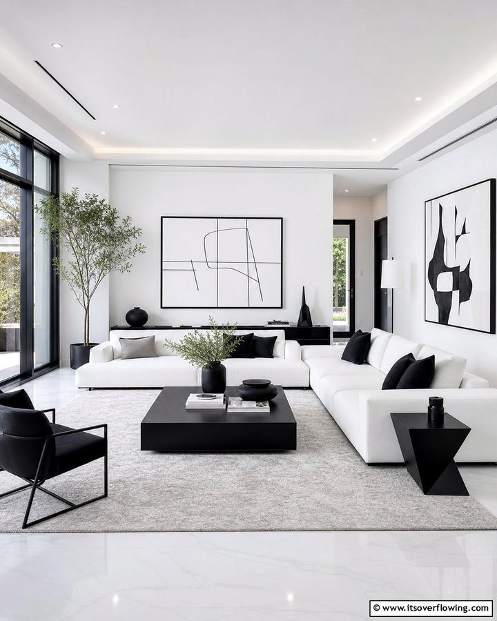 Monochrome Magic Minimalism - 21 Room Decorating Concepts for Personalized Interior Spaces
