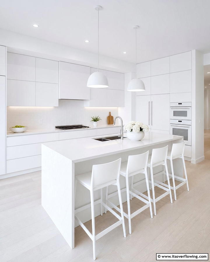 Monochrome Mastery - 21 Kitchen Design Ideas to Maximize Function and Aesthetics