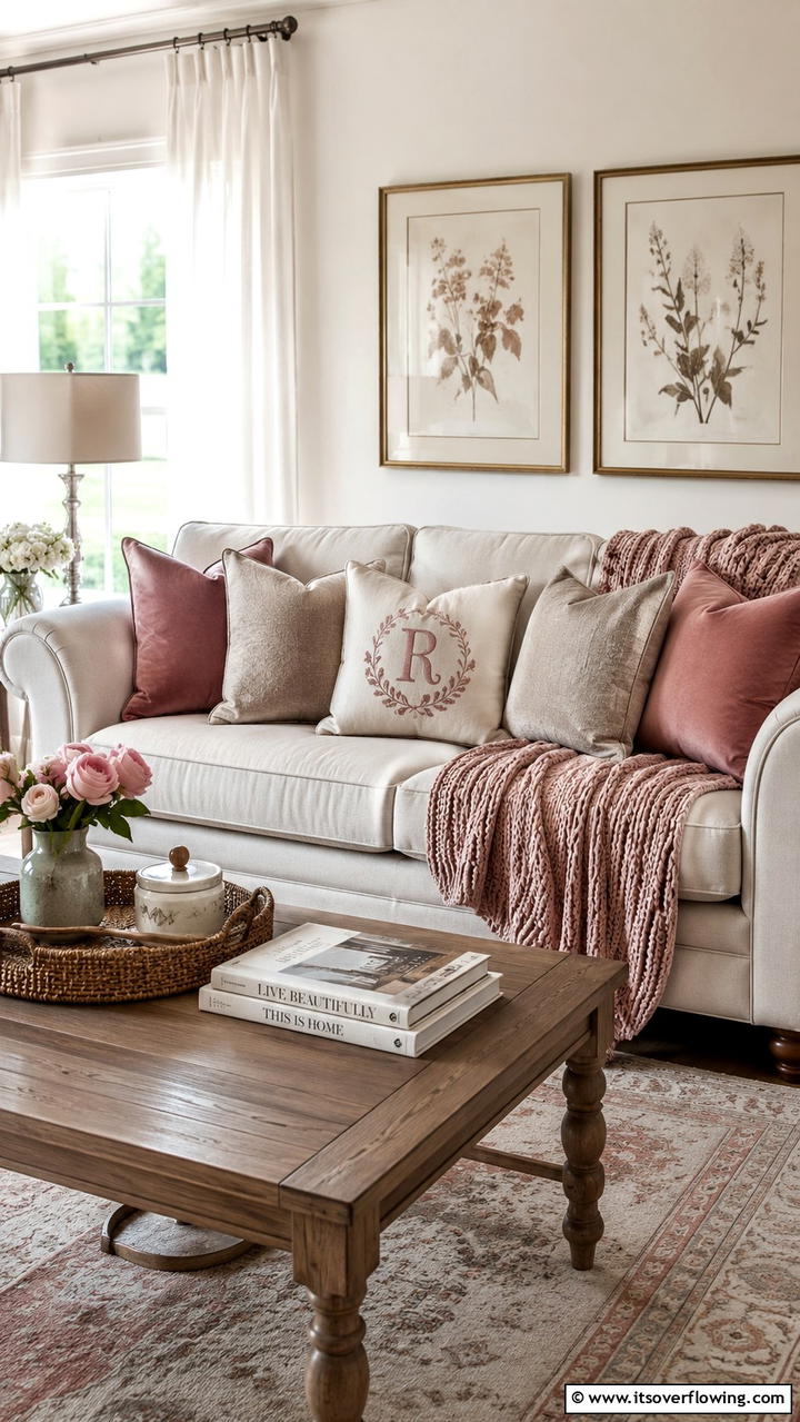 Monogrammed Throw Pillows - 21 Wedding Gift Ideas for Couples- Thoughtful and Practical