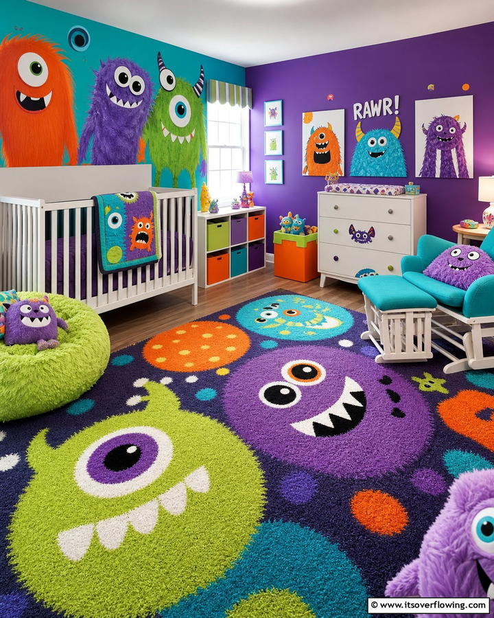 Monsters Inc Fun Nursery - 30 Disney Nursery Ideas for Magical Baby Rooms