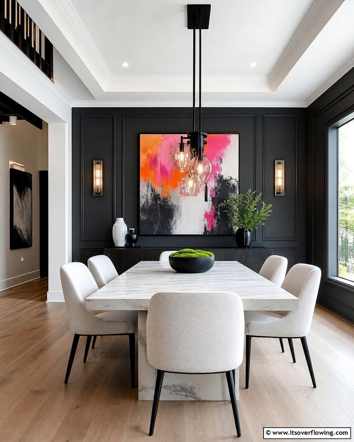 Moody Charcoal Depth - 21 Dining Room Paint Colors for a Cozy Atmosphere