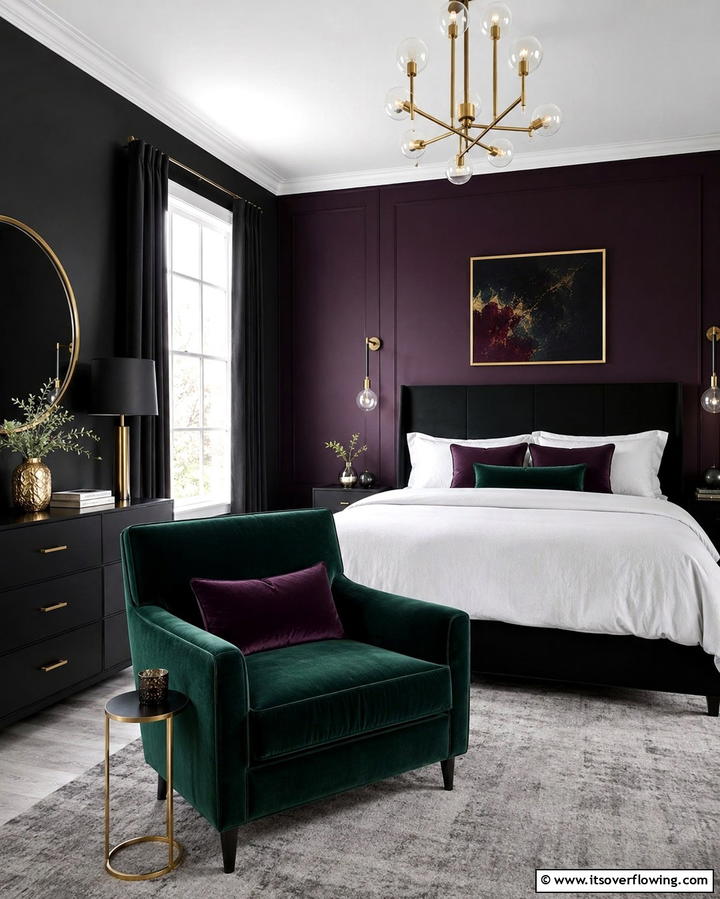 Moody Color Palettes - 25 Gothic Bedroom Ideas for a Dark and Romantic Retreat