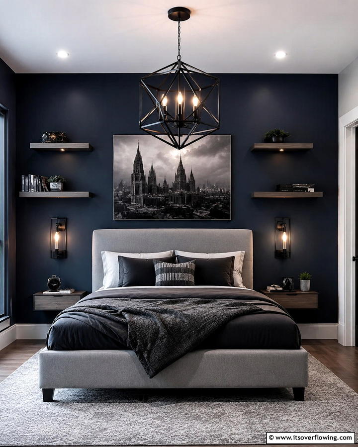 Moody Lighting Fixtures - 25 Gothic Bedroom Ideas for a Dark and Romantic Retreat