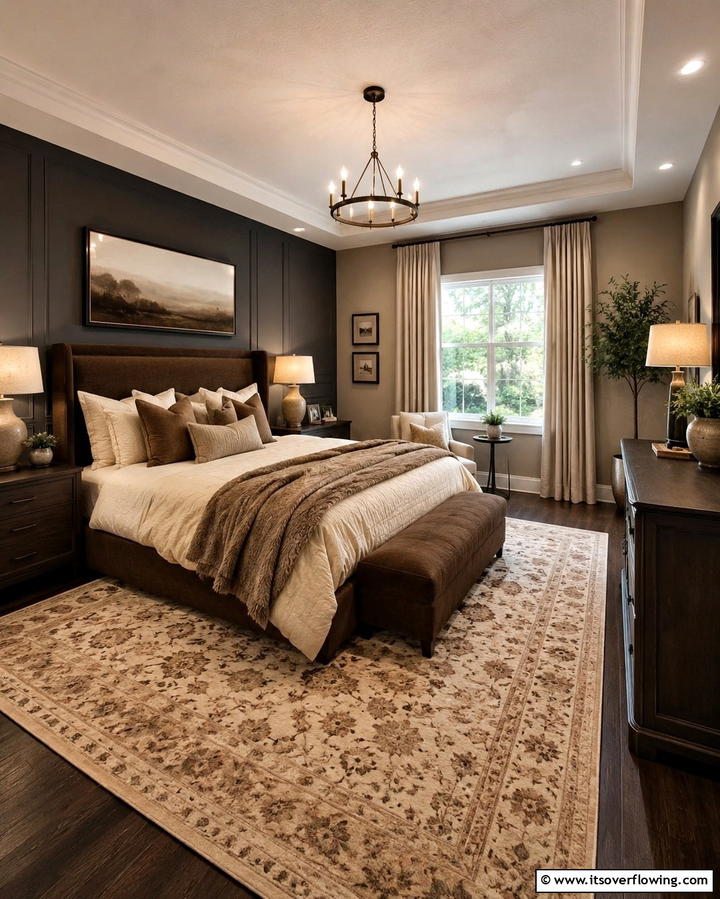 Moody Neutrals - 25 Colorful Bedroom Ideas to Brighten Your Space