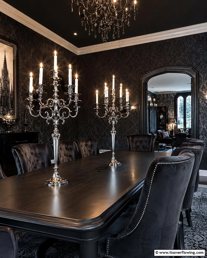 Moon Phase Decor - 30 Enchanting Witchy Living Room Decor Ideas