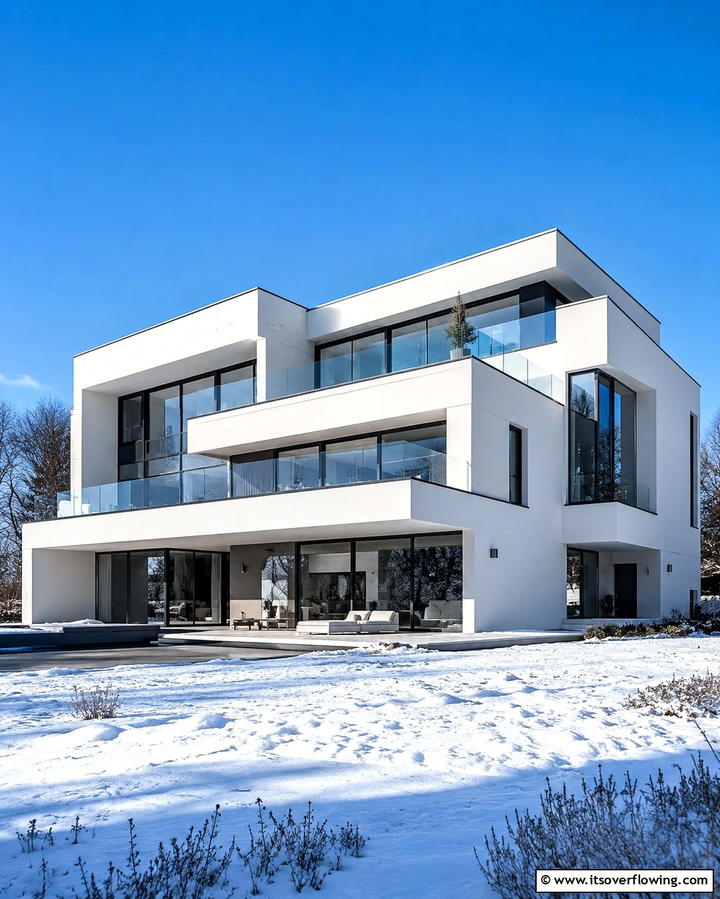 Moonlit Snow - 25 Off-white Paint Colors for Home Exteriors- Timeless and Elegant
