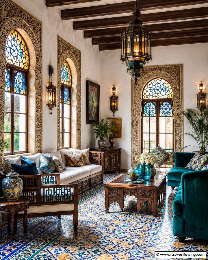 Moorish Inspired Windows for Exotic Appeal - 20 Spanish Style Windows to Enhance Your Home’s Charm