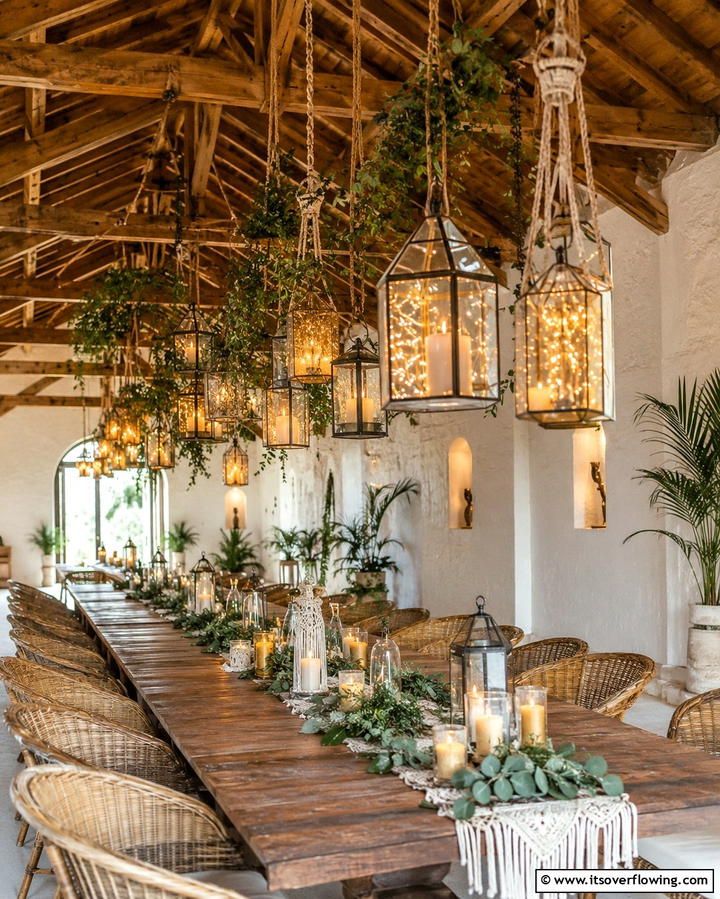 Moroccan Style Lanterns with Intricate Patterns - 20 Unique Lantern Centerpiece Ideas for Any Occasion