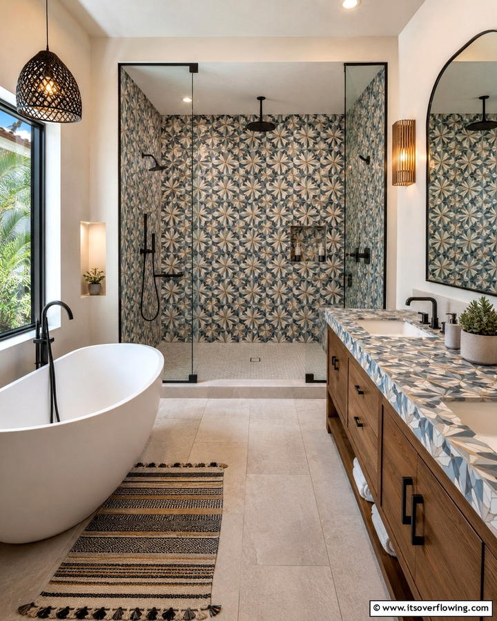 Mosaic Focal Points - 30 Mexican Style House Design Ideas for Vibrant Homes