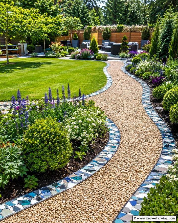Mosaic Garden Borders - 25 Mosaic Garden Ideas to Add Artistic Flair