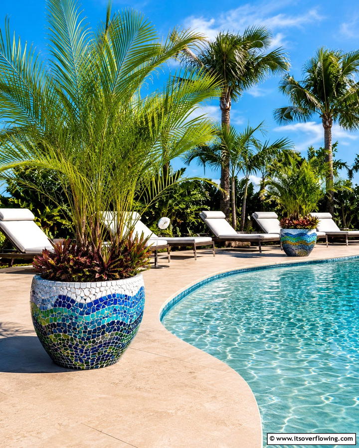 Mosaic Planters - 25 Mosaic Garden Ideas to Add Artistic Flair