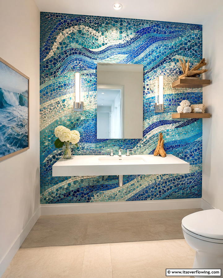 Mosaic Tile Art - 25 Bathroom Backsplash Ideas for a Stylish Upgrade