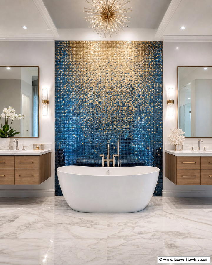 Mosaic Tile Design - 25 Feature Wall Ideas to Transform Your Space