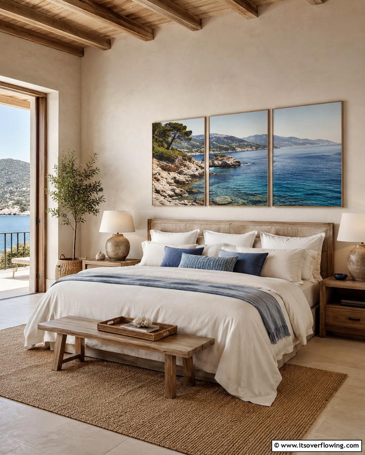 Mosaic Tile DetailsOne - 30 Mediterranean Bedroom Ideas for Sun-Kissed Relaxation