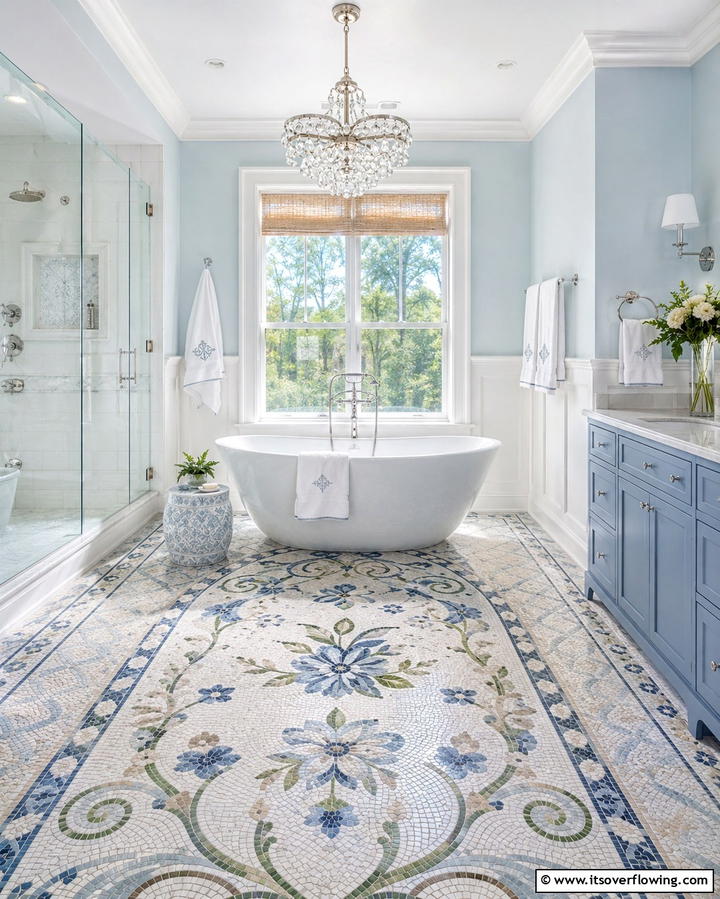 Mosaic Tile Floors - 30 Art Nouveau Interior Design Ideas for Timeless Elegance