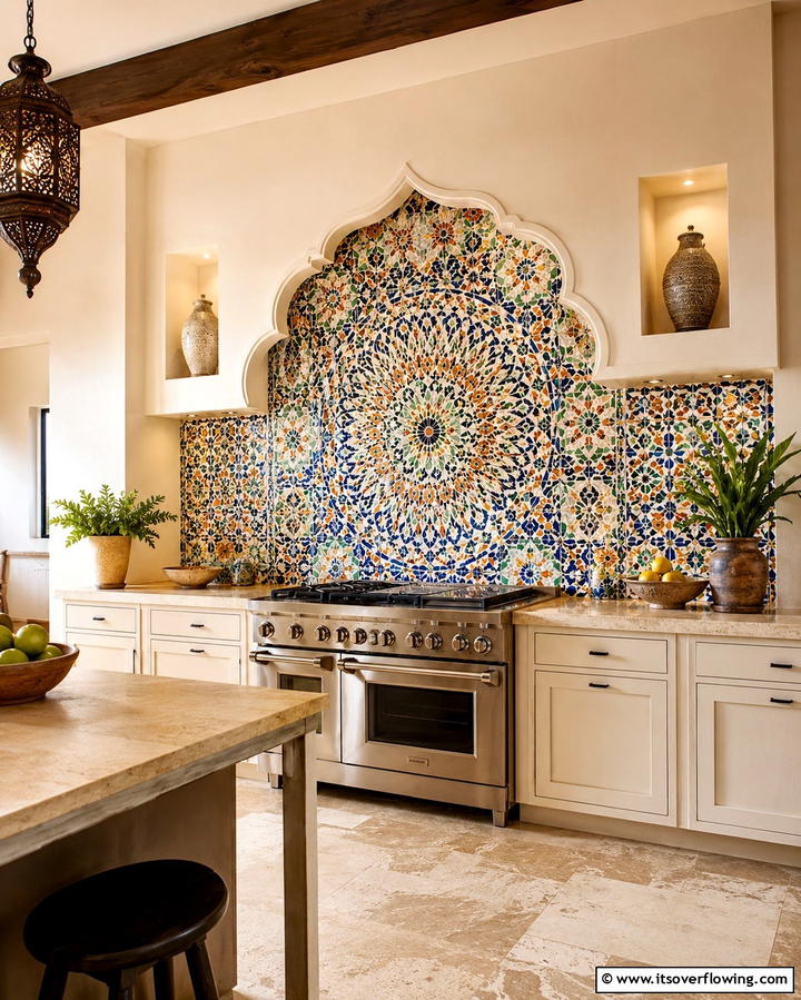Mosaic Tiles for Artistic Flair - 25 Kitchen Accent Wall Ideas for a Stylish Upgrade