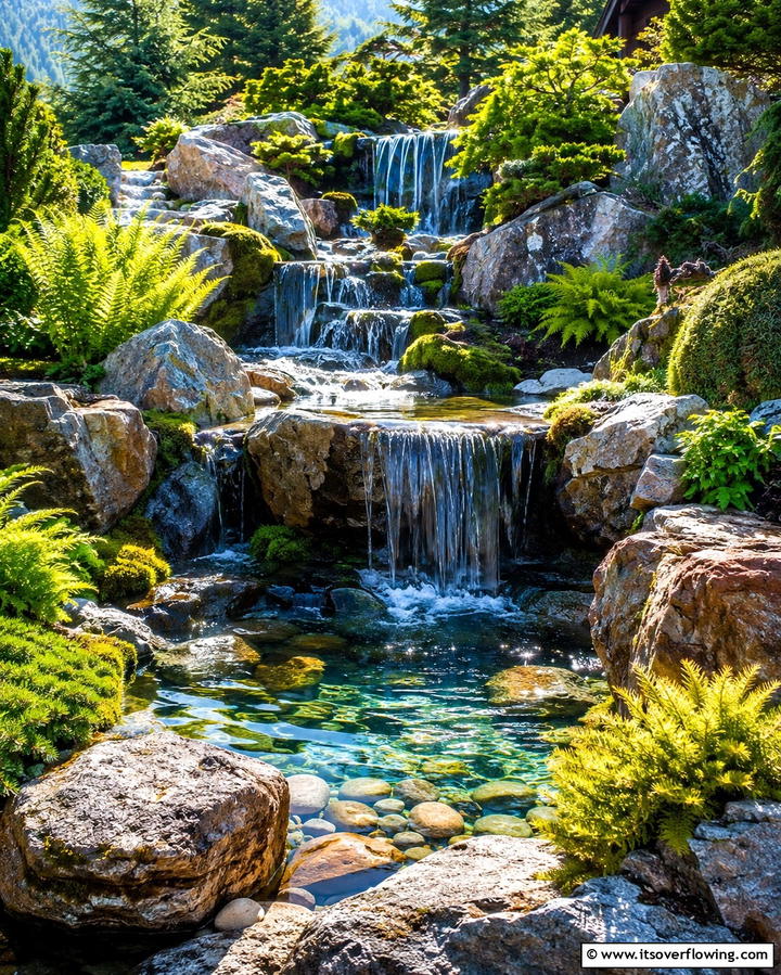 Mosaic Water FeaturesOne - 25 Mosaic Garden Ideas to Add Artistic Flair