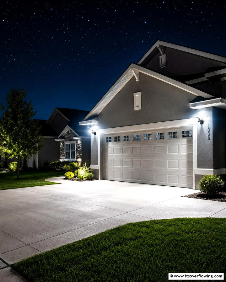 Motion Activated Security Lights - 25 Exterior Garage Lighting Ideas to Illuminate Your Home