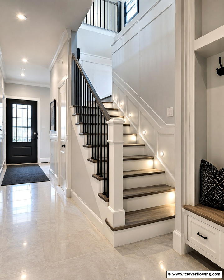Motion Activated Stair Lighting - 25 Staircase Lighting Ideas to Illuminate Your Home