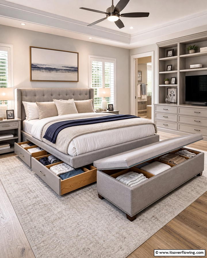 Multi Functional Furniture Storage - 21 Smart Clothes Storage Ideas to Declutter Your Home