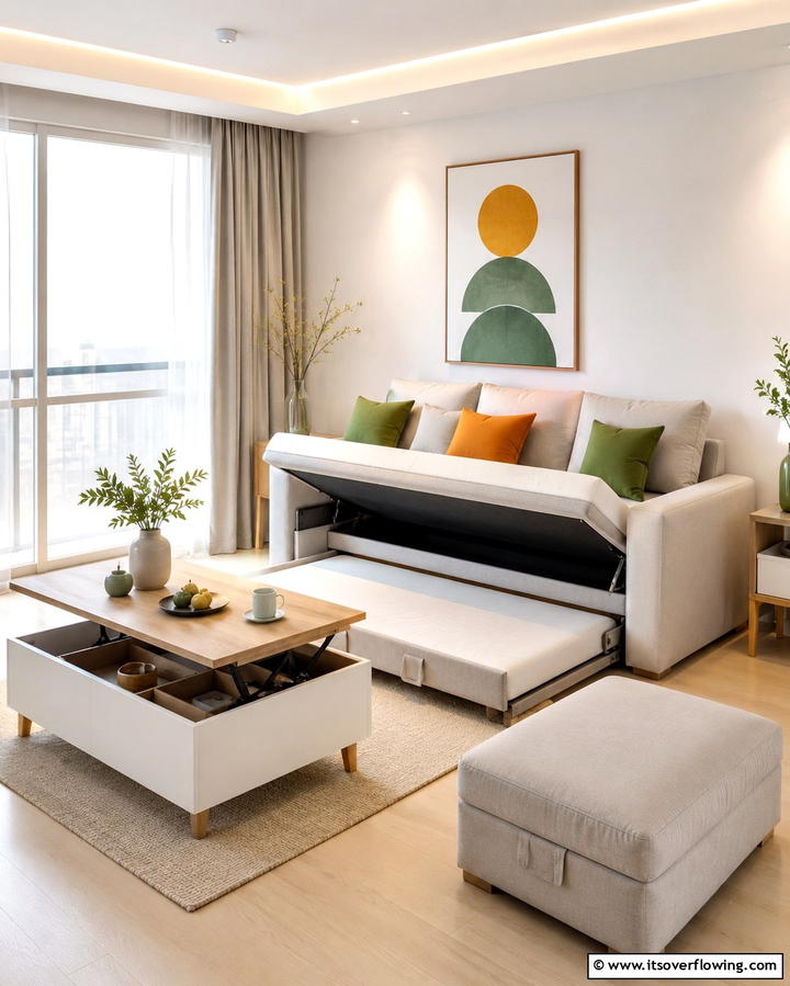 Multi Functional FurnitureExact - 25 Small Apartment Storage Ideas to Maximize Space