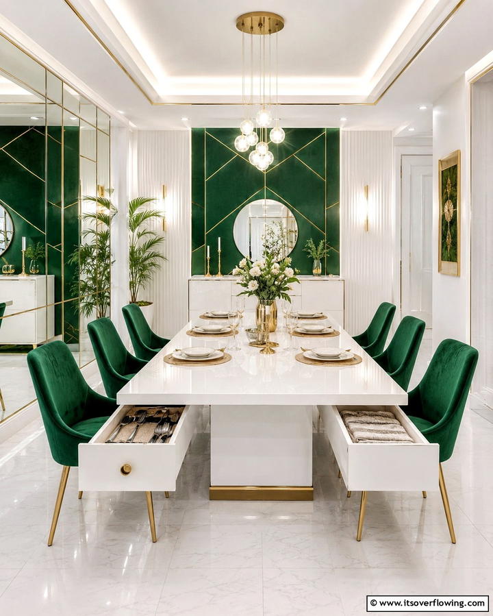 Multi Functional Storage Tables - 30 Dining Room Storage Ideas for Clutter-Free Entertaining