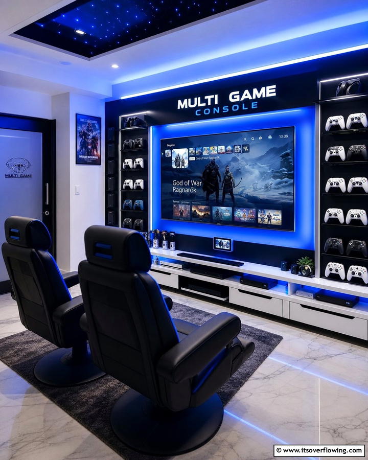 Multi Game Consoles - 25 Exciting Arcade Room Ideas for Game Lovers