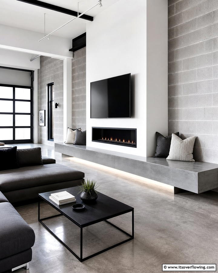 Multi Level Bench - 25 Fireplace Bench Ideas for Functional and Stylish Seating