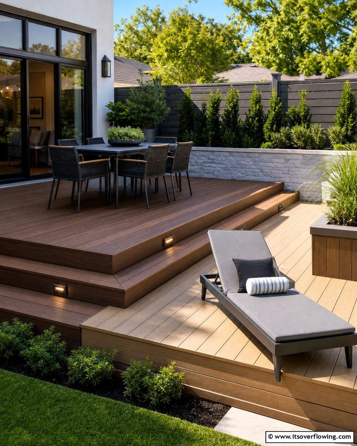 Multi Level Deck DesignExact - 25 Small Deck Ideas to Maximize Your Outdoor Living Space