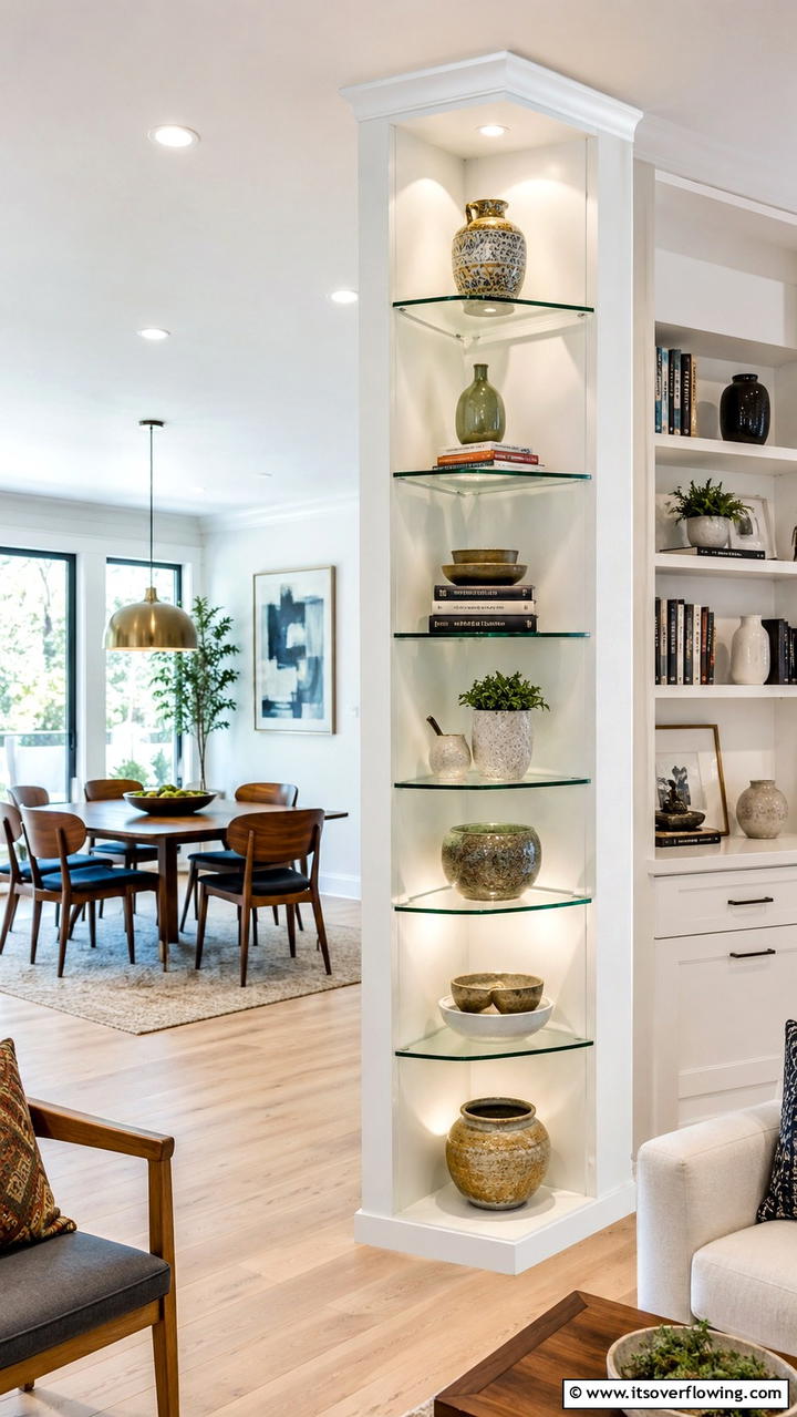 Multi Level Display Cabinets - 30 Corner Cabinet Ideas to Maximize Storage in Any Room