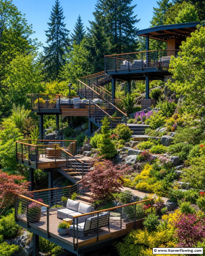 Multi Level Elevated Walkway - 20 Elevated Walkway Ideas for a Unique Landscape