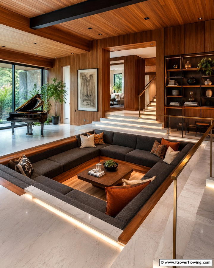 Multi Level Living Room Layout - 25 Living Room Layout Ideas for Maximum Comfort