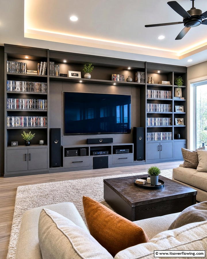 Multi Media Storage Units - 20 Creative CD Storage Ideas for Modern Homes