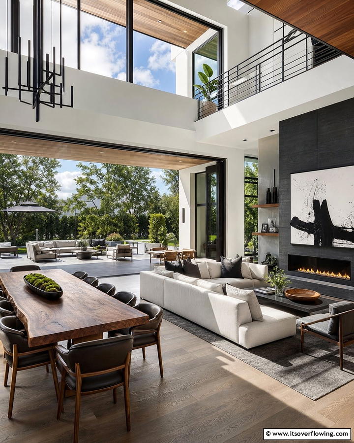 Multi Panel Sliding Doors - 25 Patio Door Ideas to Brighten Your Home
