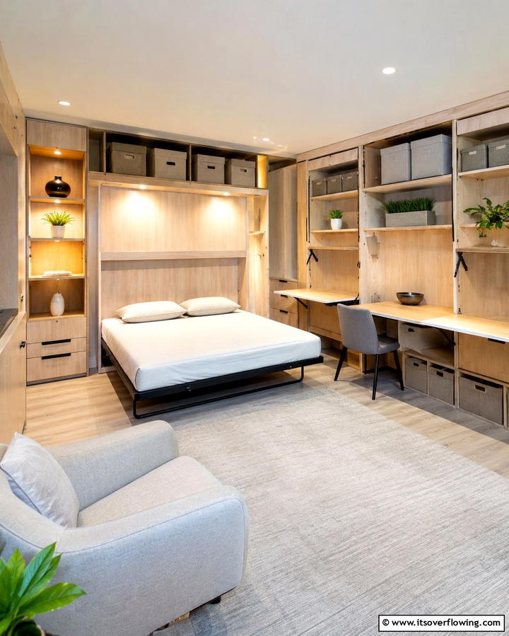 Multi Purpose Furniture for Space Optimization - 25 Safe Room Ideas for Maximum Security and Comfort