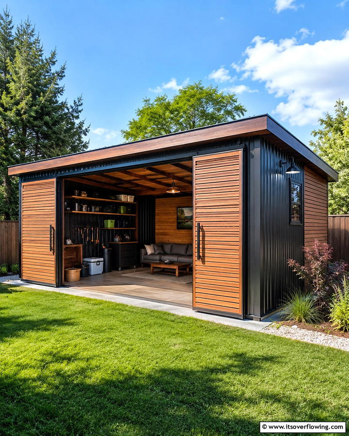 Multi Purpose Shed - 25 Garden Shed Ideas for Functional Outdoor Storage
