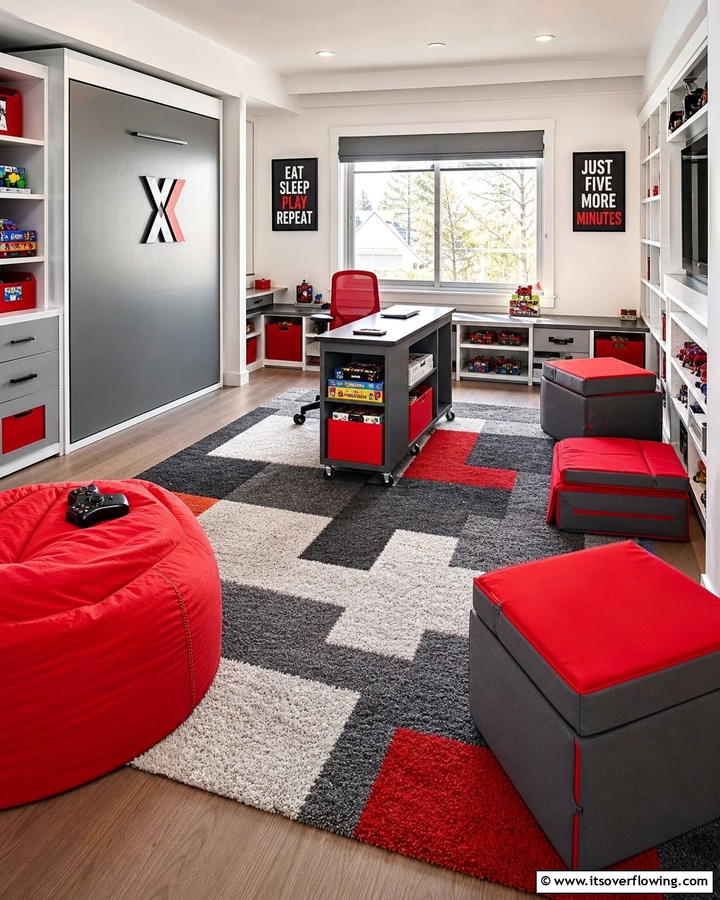 Multi Purpose Space Mastery - 21 Boys’ Room Ideas- Themed Decor & Functional Layouts