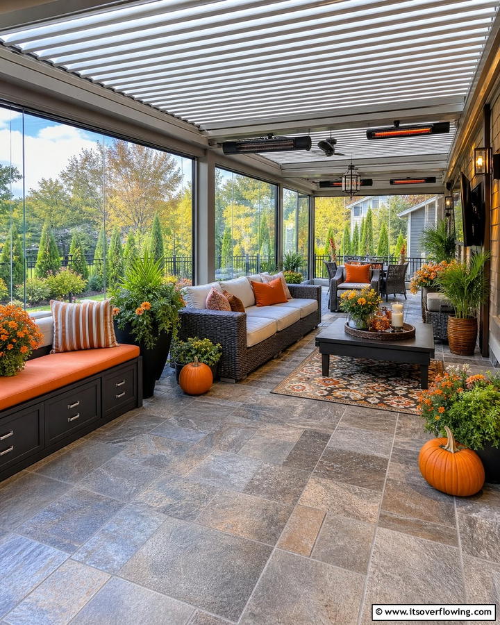 Multi Seasonal Versatility - 21 Covered Porch Ideas for Year-Round Outdoor Comfort