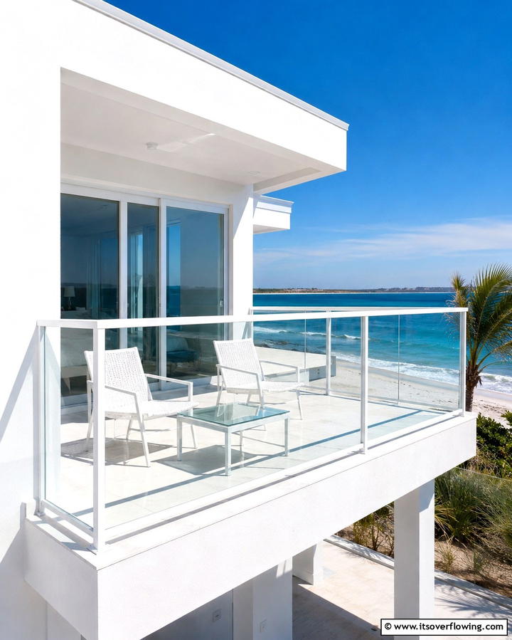 Multi Tier Glass Balconies for Spacious Living - 25 Glass Balcony Design Ideas for Modern Homes